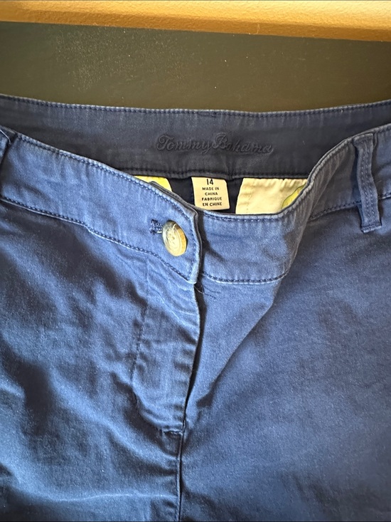 Tommy Bahama Pants - Tommy Bahama Deep Blue Casual Cotton Shorts